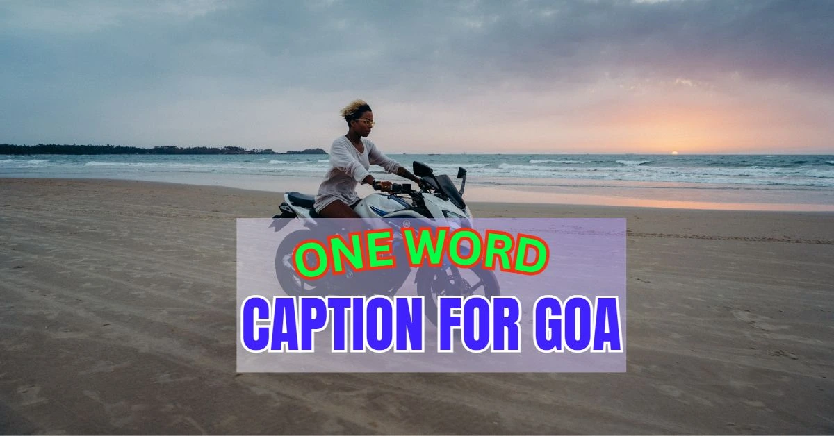 one word caption for goa