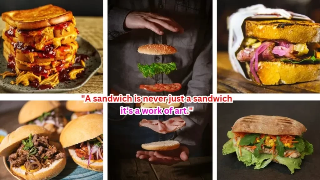 sandwich caption
