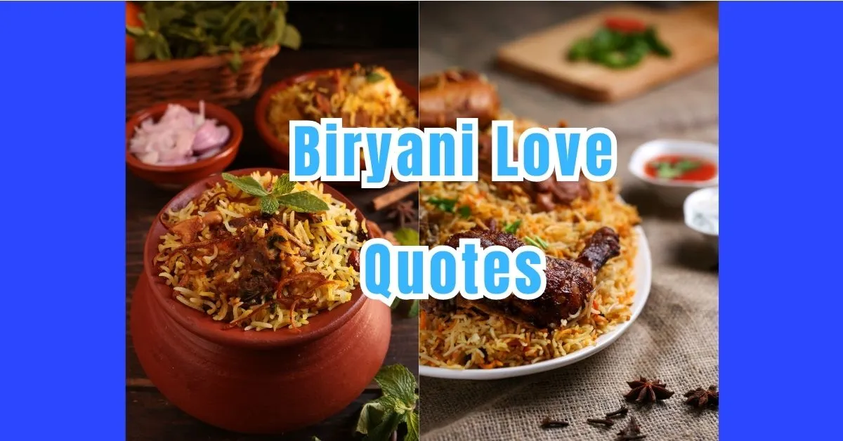 biryani love quotes