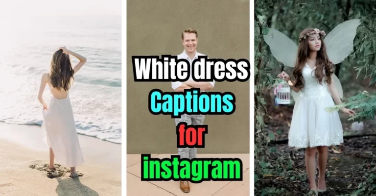 Captivating White Dress Captions for Instagram