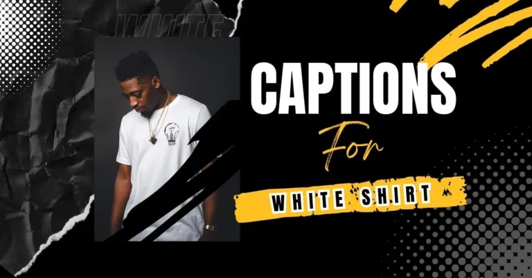 Caption for White Shirt Photos – Creative Ideas for Every Style