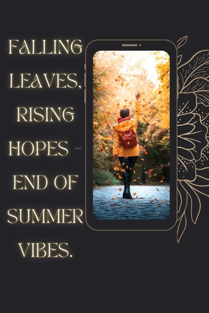 End of Summer Quotes