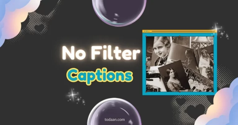 No filter captions