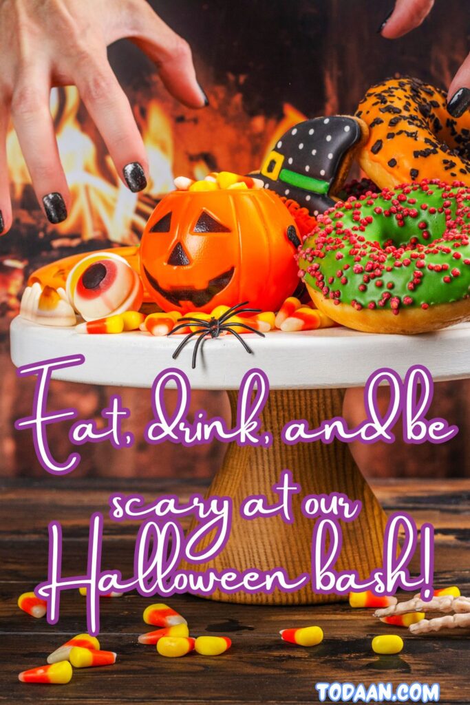 Halloween party quotes to share instagram
