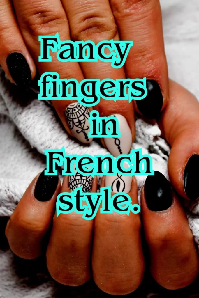 French nail captions for Instagram