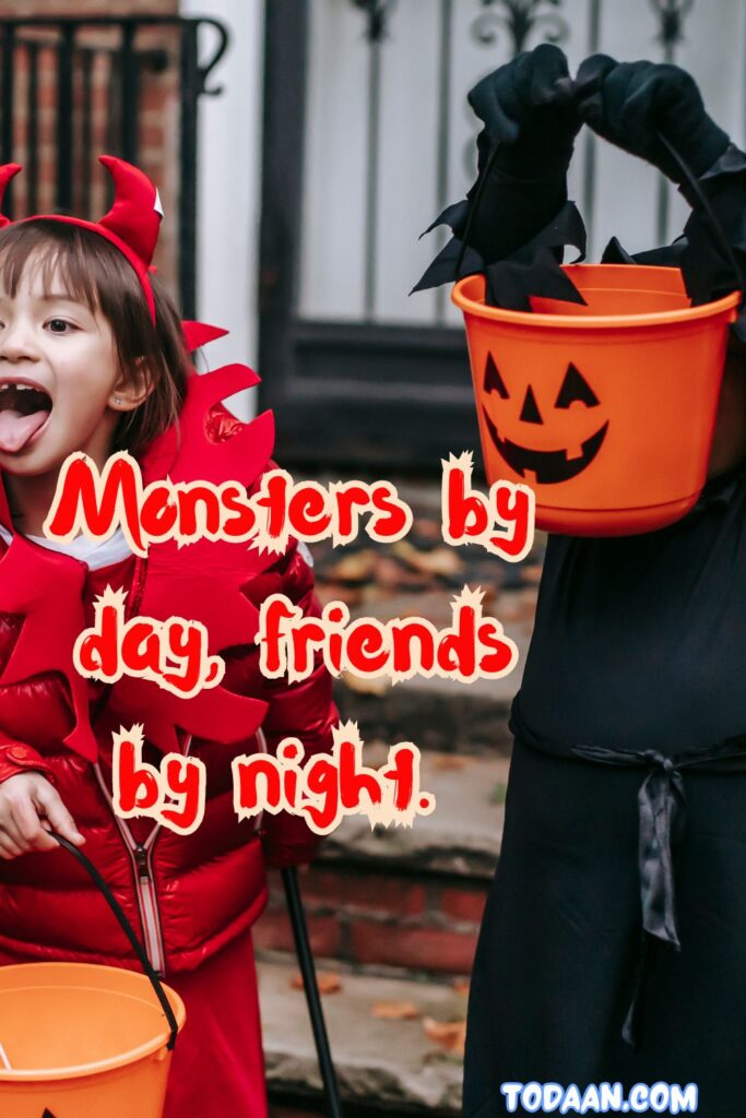 halloween quotes with friends for instagram captions