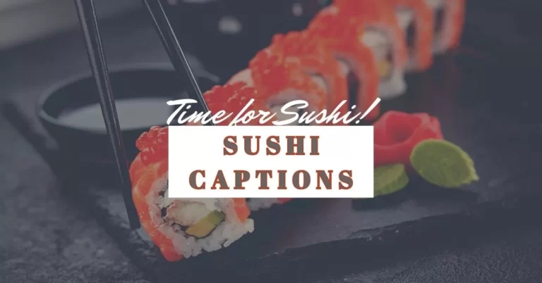 Sushi Captions to Elevate Your Food Photography Game