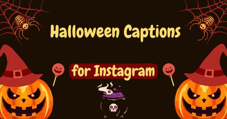 halloween captions for Instagram