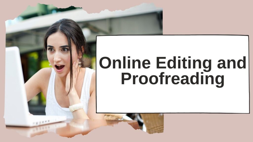 Online Editing and Proofreading