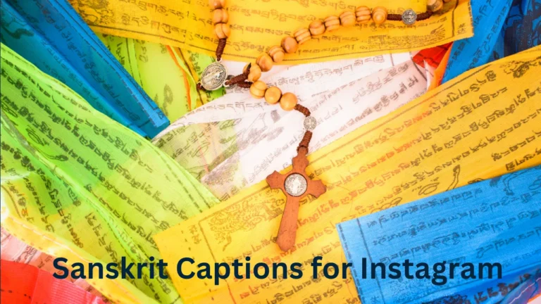 Sanskrit Captions for Instagram