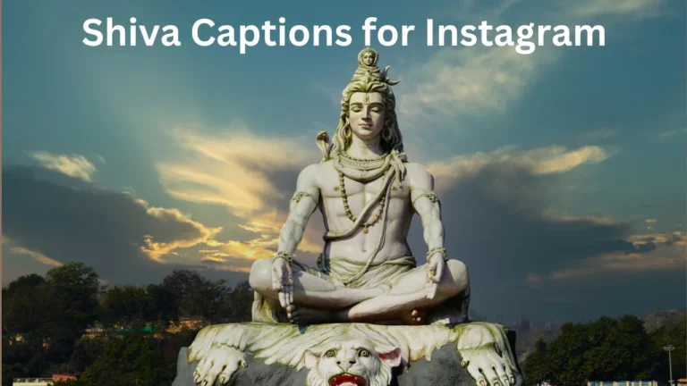 Shiva Captions for Instagram