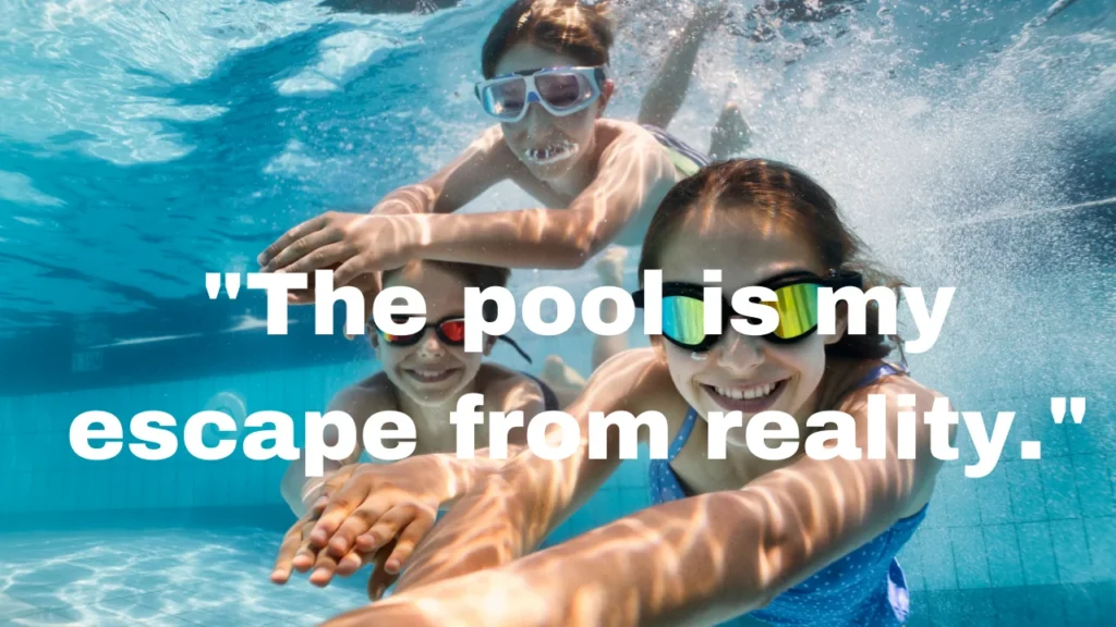 Swimming Pool Captions image 4